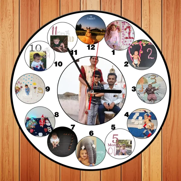 MDF Wall Clock WC-12