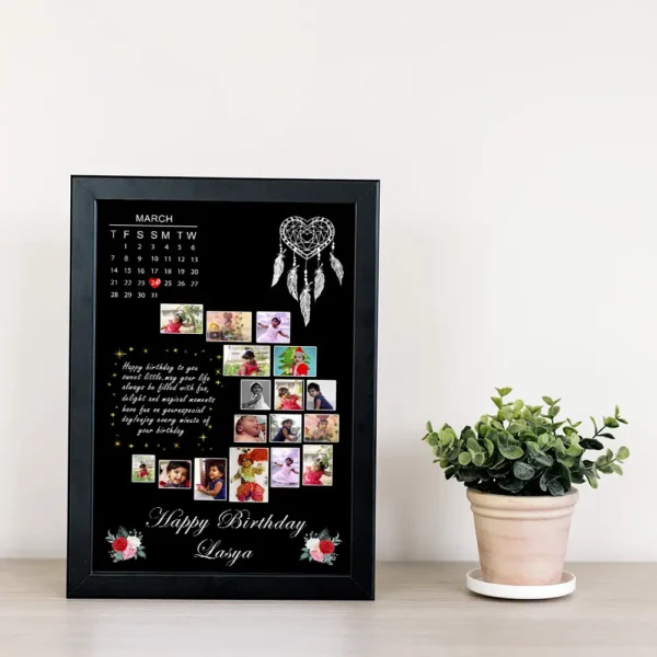 Cherished Birthday Collage Frame