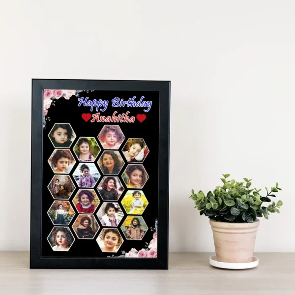 Forever in Frames – Birthday Collage Magic