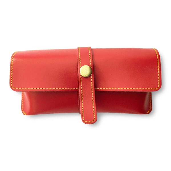 Personalized Faux Leather Sunglass Cover